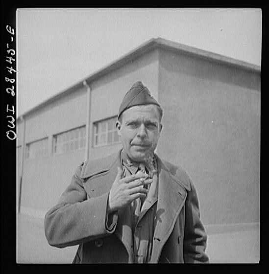 Colonel Paul Yount, commanding officer of the American Army Railway Service running supplies to Russia through the Persian corridor.