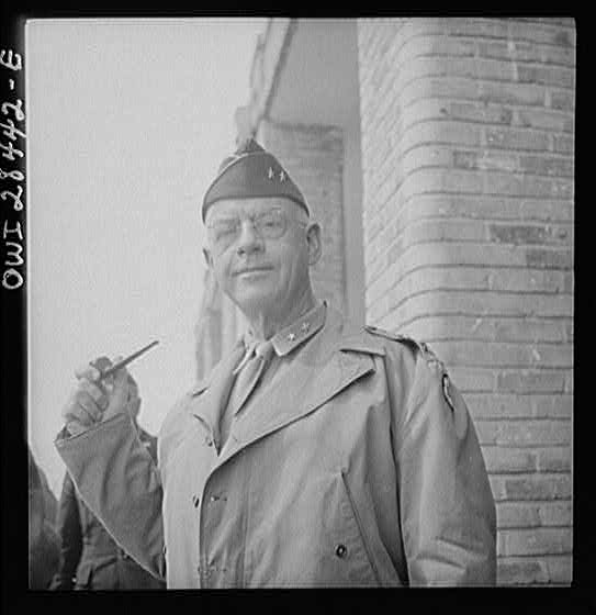Major General Donald H. Connolly, the Commander of the United States Army forces in Iran and Iraq.