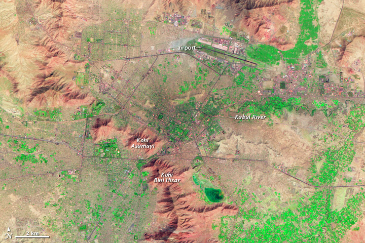 Kabul, Afghanistan - NASA (September 24, 2009)