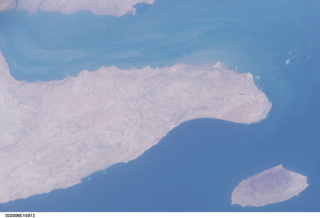 larak Island - NASA (January 5, 2003)