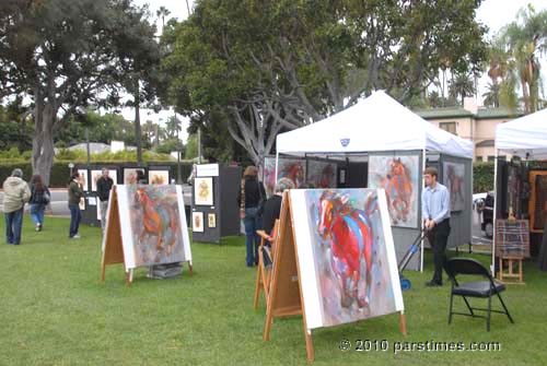 Affaire in the Gardens Art Show - by QH - Beverly Hills (October 17, 2010)