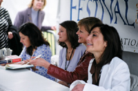 Azadeh Moaveni, Afschineh Latifi, Asne Seierstadand Book Signing Event at UCLA - by QH