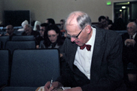 Professor Richard Nelson Frye at UCLA Royce Hall at UCLA Royce Hall - by QH