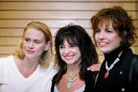 Andrea Thompson; Marilyn Kentz; Mary Ann Halpin - by QH