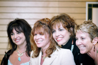 Marilyn Kentz; Cathryn Curry Williams; Mary Ann Halpin; Angie Bunch - by QH