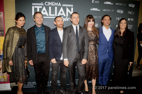 Claudio Santamaria, Marco Manetti, Andrea De Sica, Lucila Sola, Jonas Carpignano, Gisella Marengo