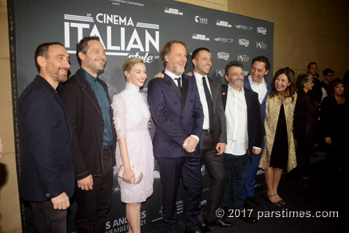 Claudio Santamaria, Sarah Gadon, Francesco Bruni, Andrea De Sica, Antonio Manetti, Jonas Carpignano, Raffaella Lebboroni