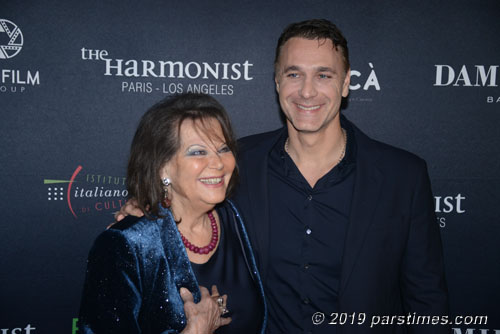 Claudia Cardinale & Raoul Bova - LA (January 30, 2019) - by QH