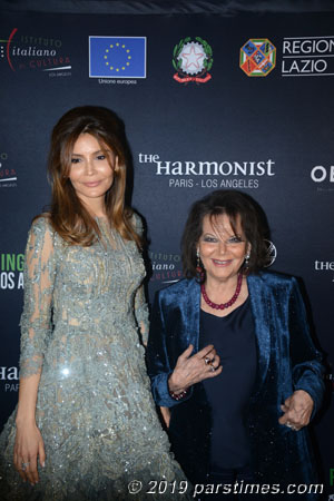 Claudia Cardinale  & Lola Karimova-Tillyaeva - LA (January 30, 2019) - by QH