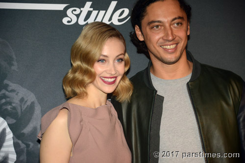 Sarah Gadon & Director Jonas Carpignano