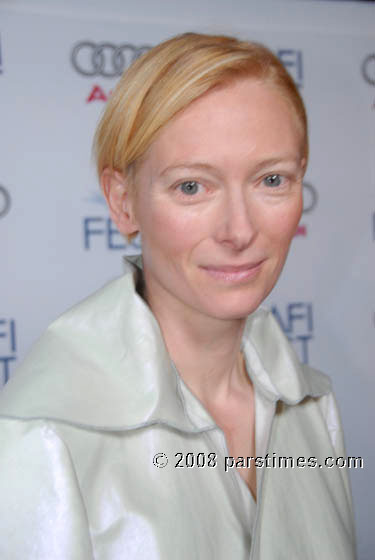 Tilda Swinton - LA (November 5, 2008) - by QH