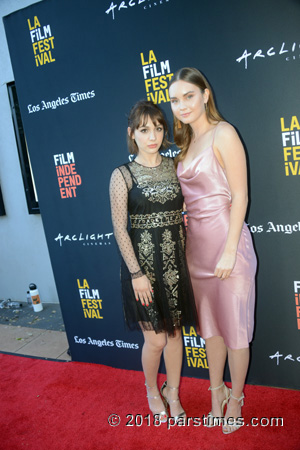 Hannah Marks and Liana Liberato