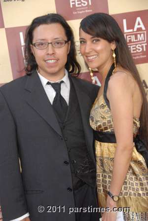 Actor Carlos Ramirez and guest - LA (June 20, 2011) by QH