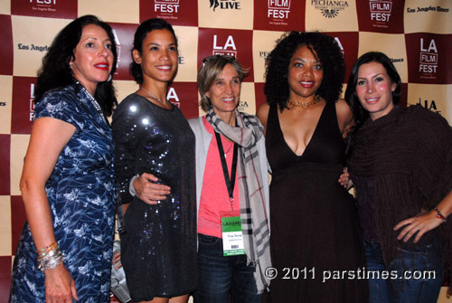 Actress Daney Garcia, Director Fina Torres, Actress Isabella Cascarno - By QH