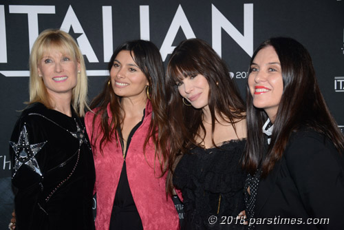 Deborah Rennard, Gabriella Wright, lucila sola and Gisella Marengo