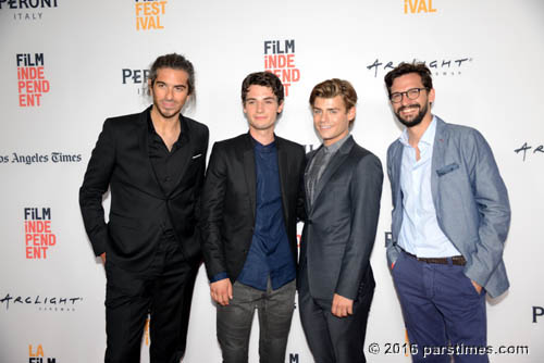 Alexis Wajsbrot, Jack Brett Anderson, Garrett Clayton, Damien Mac - LA (June 4, 2016)