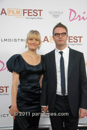 Nicolas Winding Refn & Wife - LA (June 17, 2011) by QH