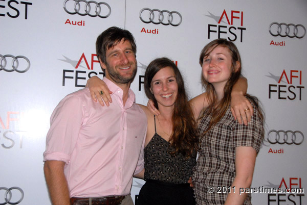 Lawrence Michael Levine, Sophia Takal, Kate Lyn Sheil - Hollywood (November 4, 2011) - by QH