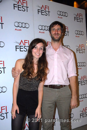 Sophia Takal & Lawrence Michael Levine - Hollywood (November 4, 2011) - by QH