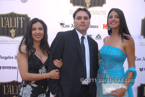 Jackie Di Crystal, Director Javier Barbera (Shadows), Natasha Berg - Hollywood (July 17, 2011) by QH