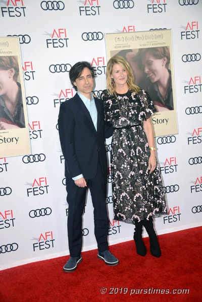 Laura Dern & Noah Baumbach - Hollywood (November 21, 2019)