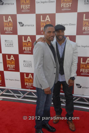 Omari Hardwick; Kent Faulcon - LA (June 20, 2012)