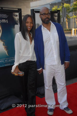 Mara Brock Akil &  Salim Akil - LA (June 20, 2012)