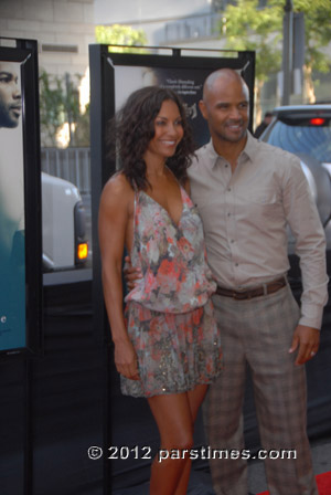 Salli Richardson-Whitfield & Dondre Whitfield - LA (June 20, 2012)