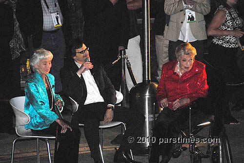 Betty Garrett, Ben Mankiewicz, Esther Williams - (April 22, 2010) - by QH