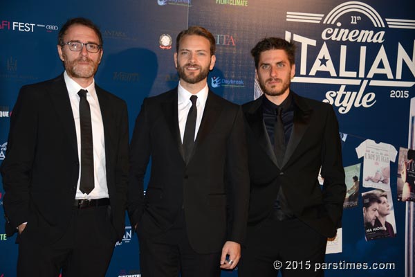 Valerio Mastandrea, Alessandro Borghi, Luca Marinelli - by QH