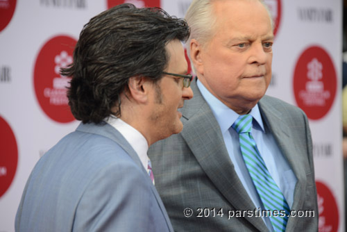 Ben Mankiewicz and Robert Osborne - Hollywood (April 10, 2014) - by QH