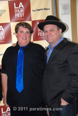 Actor Jacob Wysocki & Actor John C. Reilly  - LA (June 25, 2011) by QH