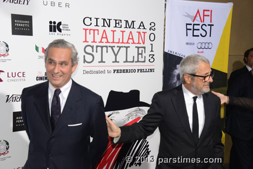 Roberto Cicutto; Rodrigo Cipriani - Hollywood (November 14, 2013