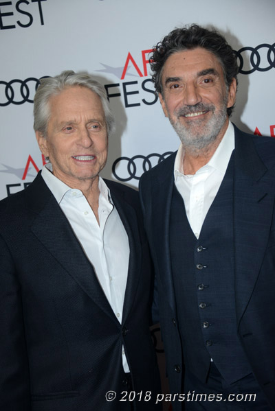 Michael Douglas & Chuck Lorre - by QH