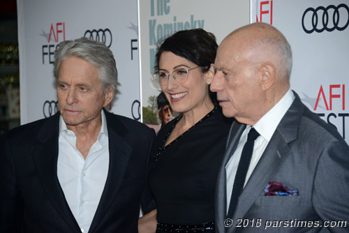 Michael Douglas, Lisa Edelstein, Alan Arkin - by QH