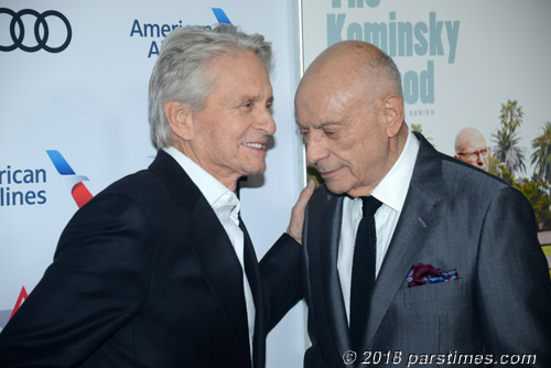 Michael Douglas & Alan Arkin - by QH