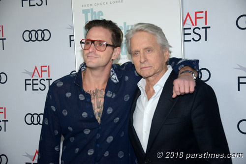 Michael Douglas & Cameron Douglas - by QH