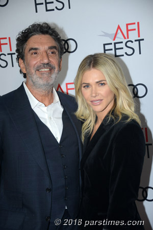 Chuck Lorre &  Arielle Mandelson - by QH