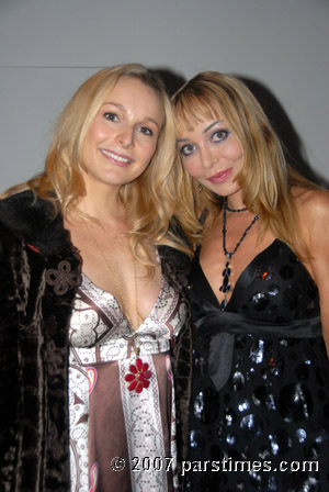 Actress Elle Travis & Actress Lorielle New - AFI FEST 2007 (November 4, 2007)- by QH