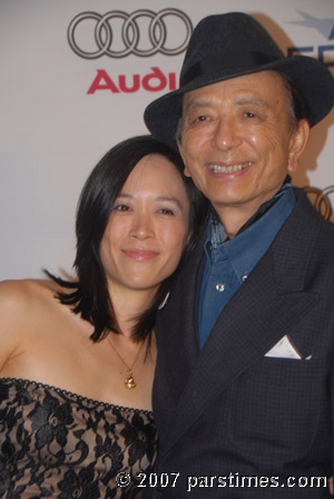 James Hong & Daughter - AFI FEST 2007 (November 7, 2007)- by QH