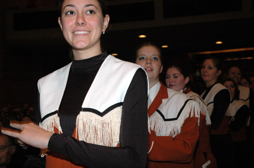 Universtiy of Texas Longhorn Band Members, Bandfest (December 31, 2005) - by QH