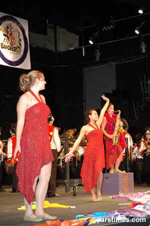 Web City High School Cardinal Pride Band,  Bandfest (December 31, 2005) - by QH