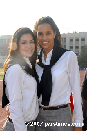 Rose Queen Dusty Gibbs &  Princess Katie Merrill (December 30, 2007) - by QH