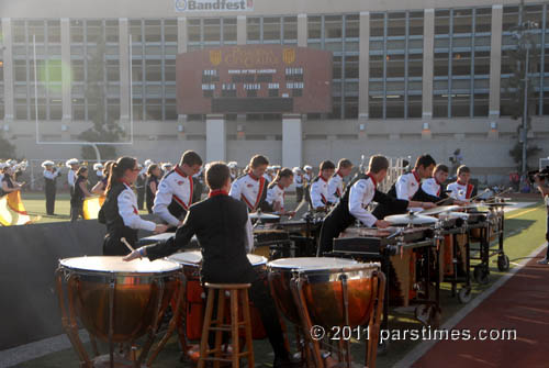 The American Fork High School Marching Band  - by QH