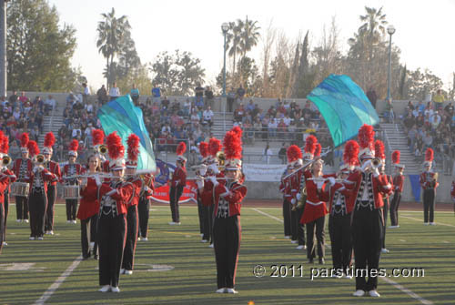 Pulaski, Wisconsin High School Marching Band (December 31, 2011) - by QH