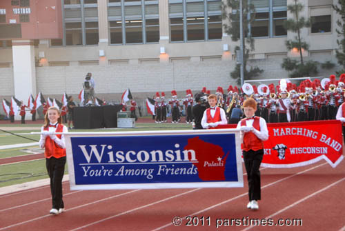 Pulaski, Wisconsin High School Marching Band  - by QH