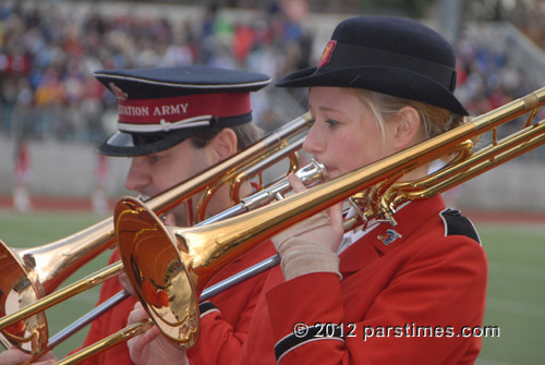 Salvation Army Tournament of Roses Band -  Los Angeles, CA (December 30, 2012) - by QH