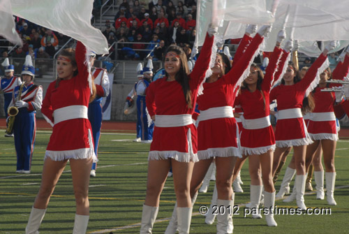 Morgantown HS Red & Blue Marching Band -  Morgantown, WV (December 30, 2012) - by QH