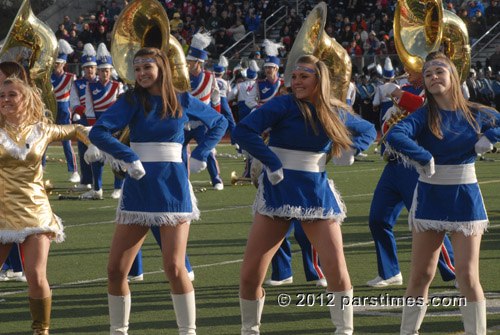 Morgantown HS Red & Blue Marching Band -  Morgantown, WV (December 30, 2012) - by QH