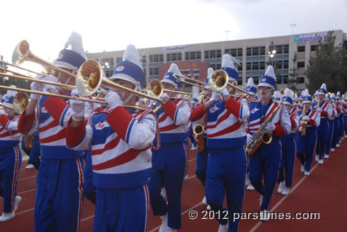 Morgantown HS Red & Blue Marching Band -  Morgantown, WV (December 30, 2012) - by QH